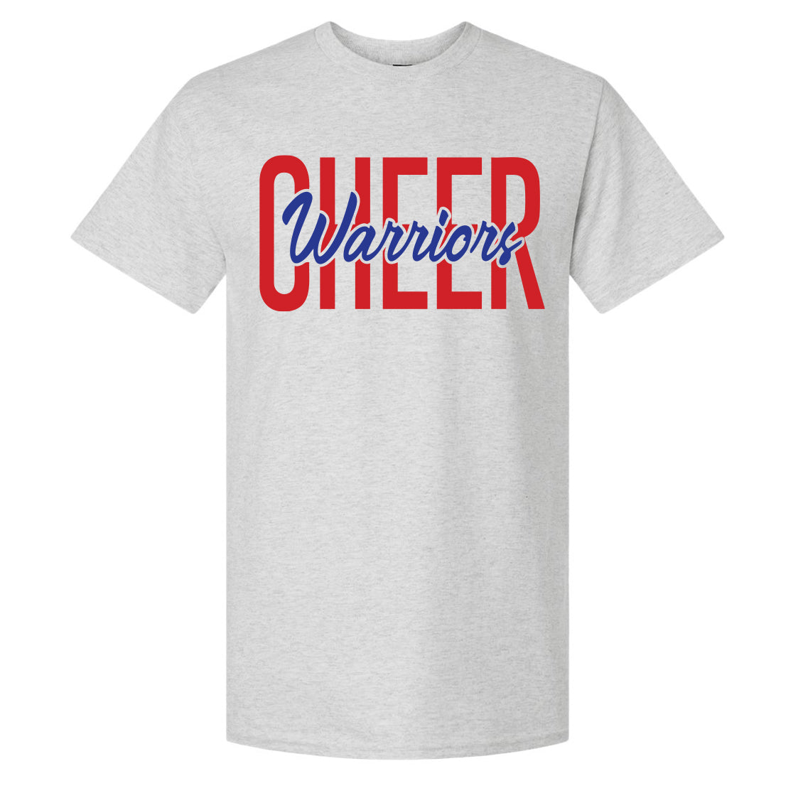 Warriors Cheer Cursive Unisex Gildan T-Shirt
