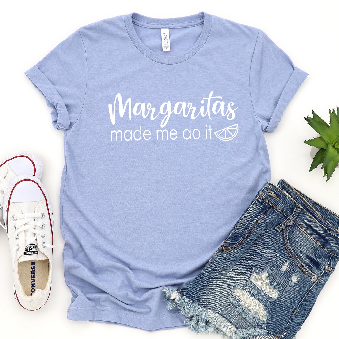 Margaritas Made Me Do It Graphic T-Shirt