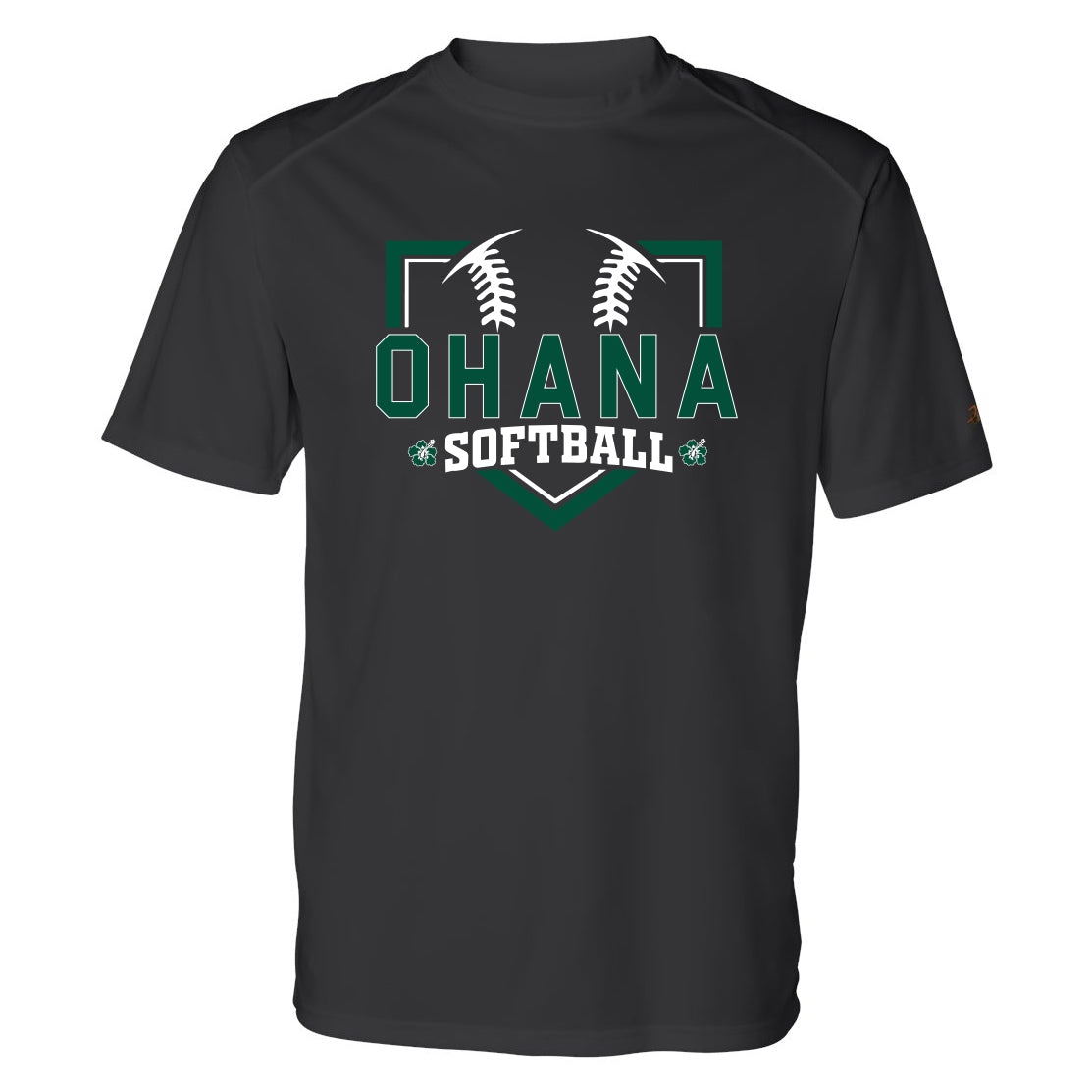 Ohana Softball Diamond Men's Badger Dri-Fit T-Shirt - 2 Colors