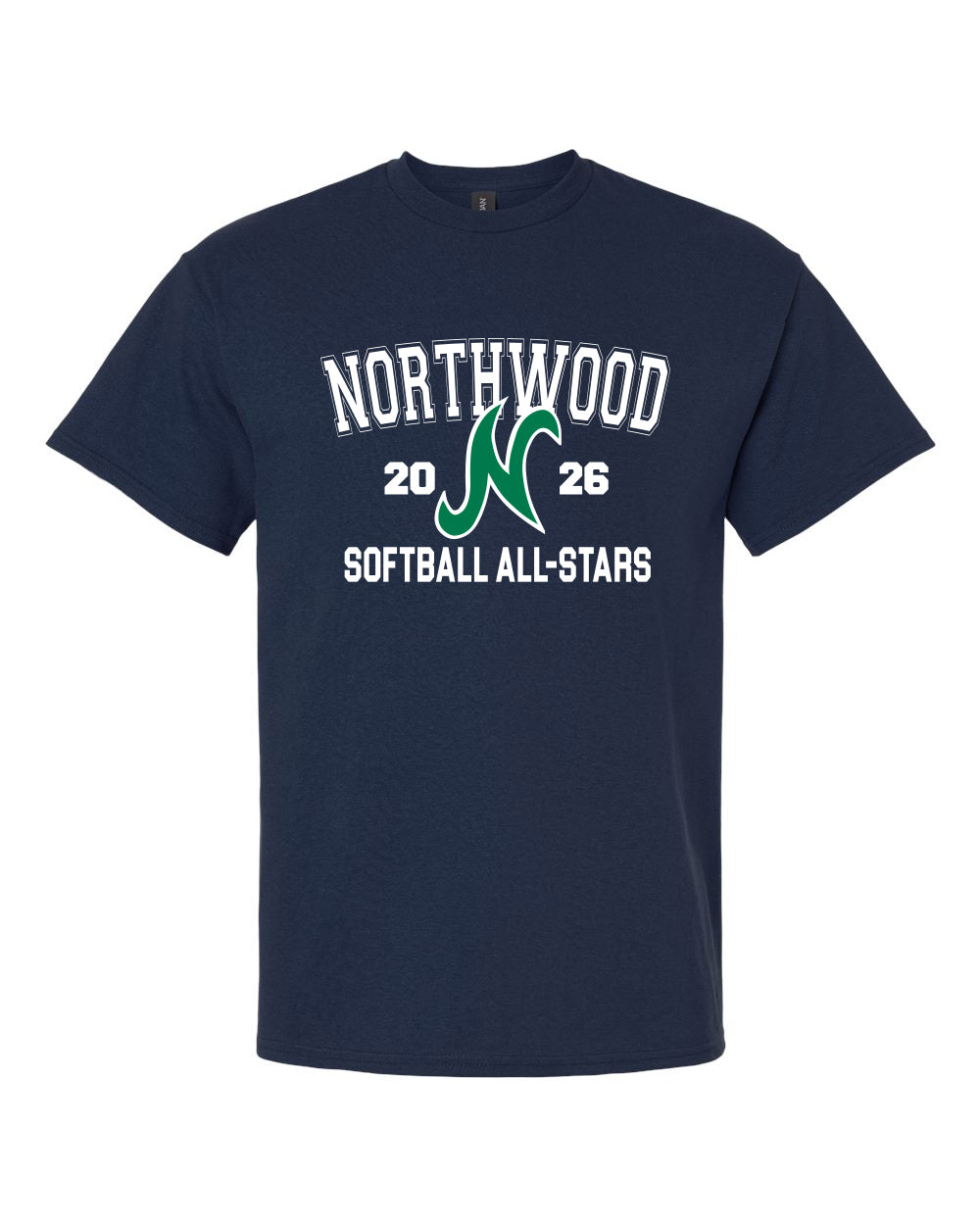 Northwood Softball Adult and Youth Unisex Gildan All Star Design