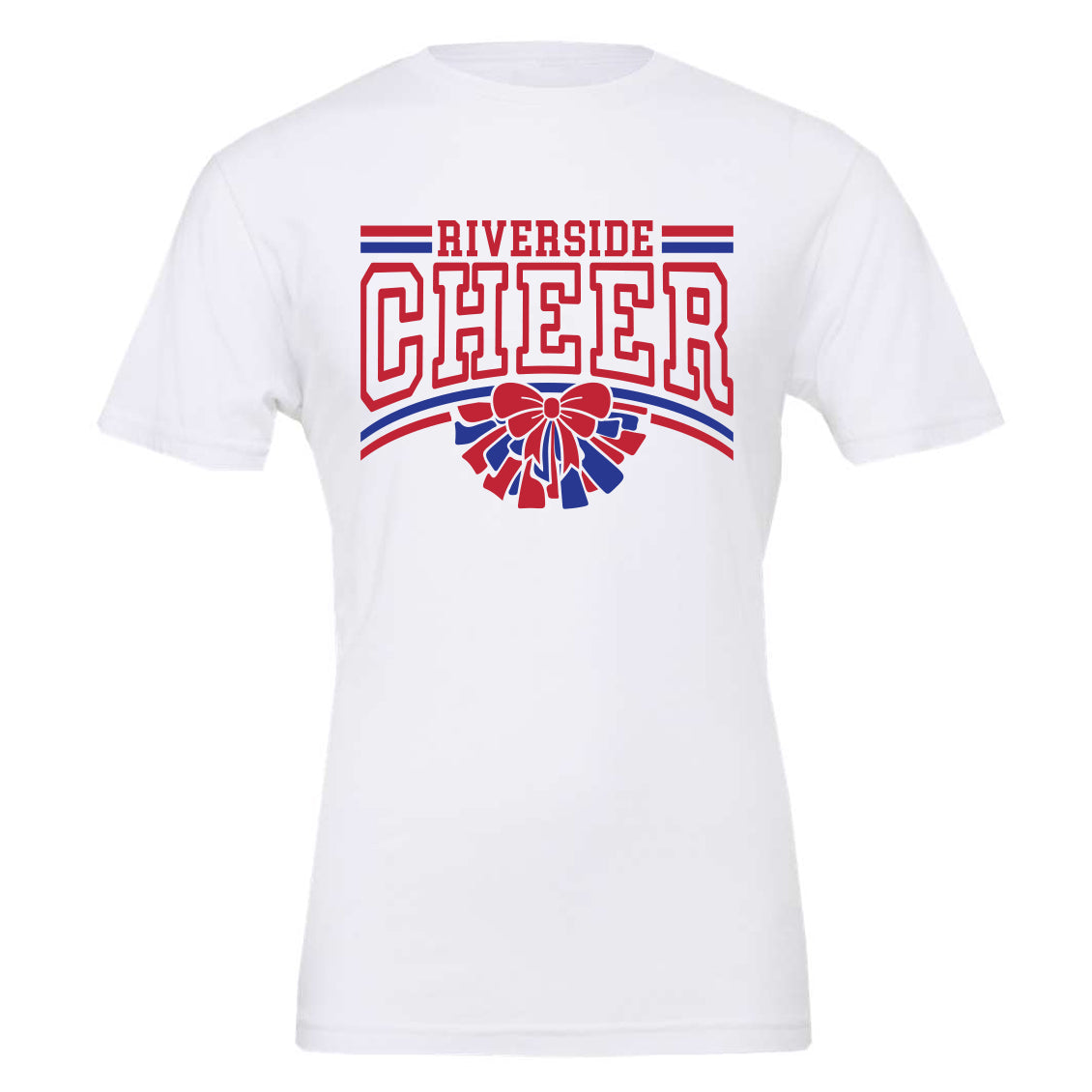 Riverside Cheer Poms Unisex Bella Canvas T-Shirt - 2 Colors