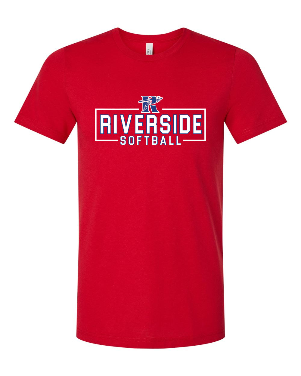 Riverside Softball Royal Blue Unisex Bella Canvas T-Shirt