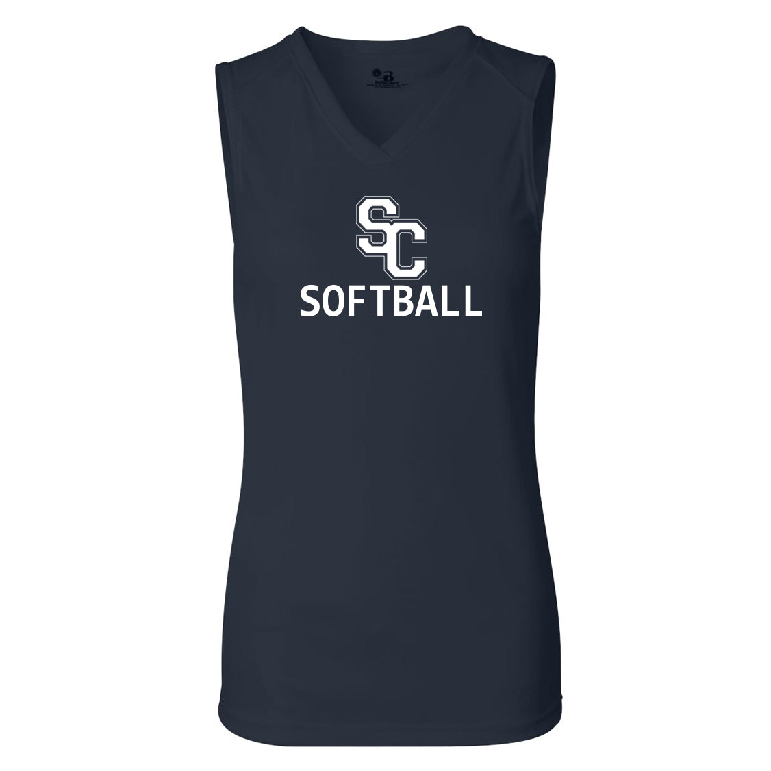 South Carolina Softball Women's Badger Dri-Fit Sleeveless Top Logo - 2 Colors