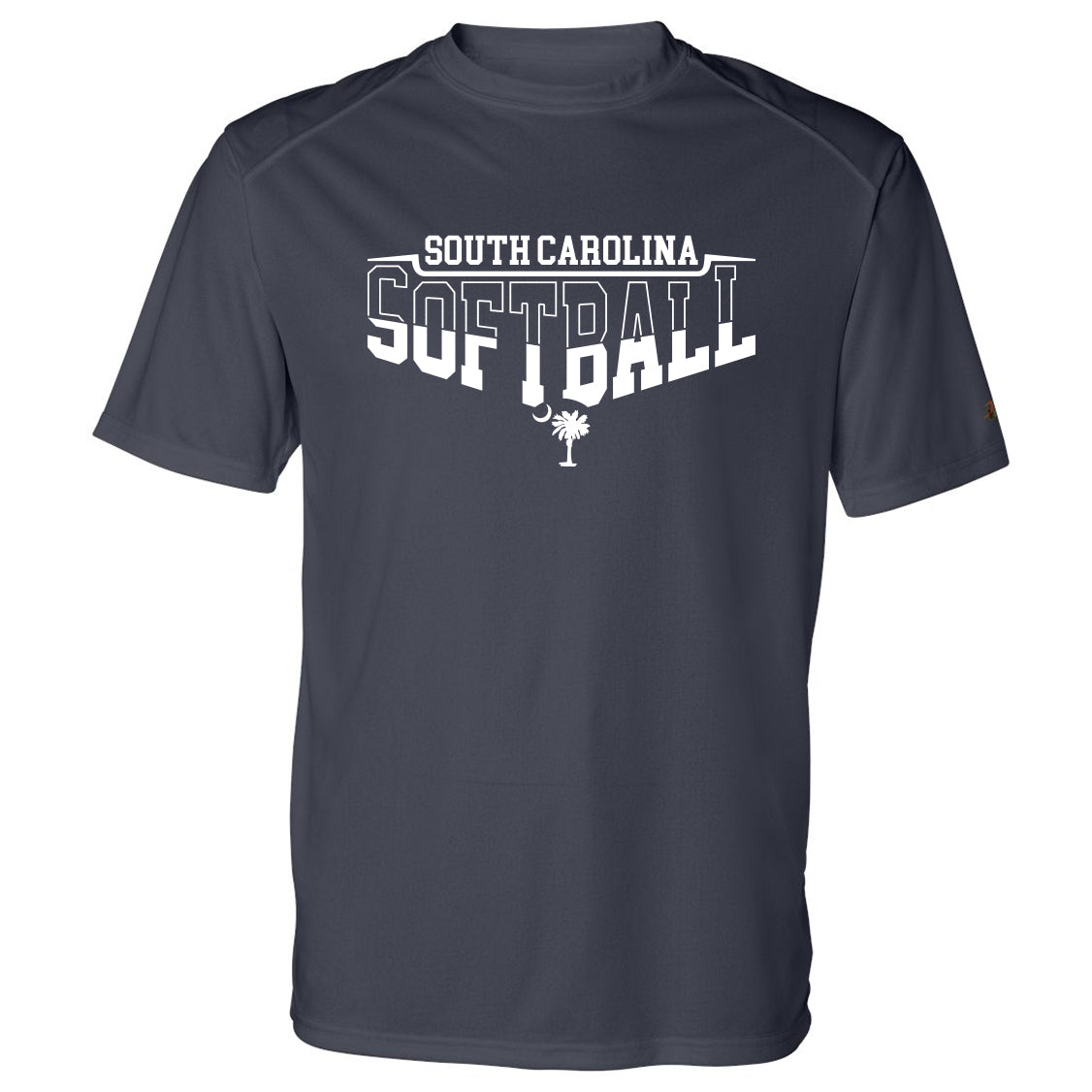 South Carolina Softball Men's Badger Dri-Fit Palmetto Tree - 2 Colors