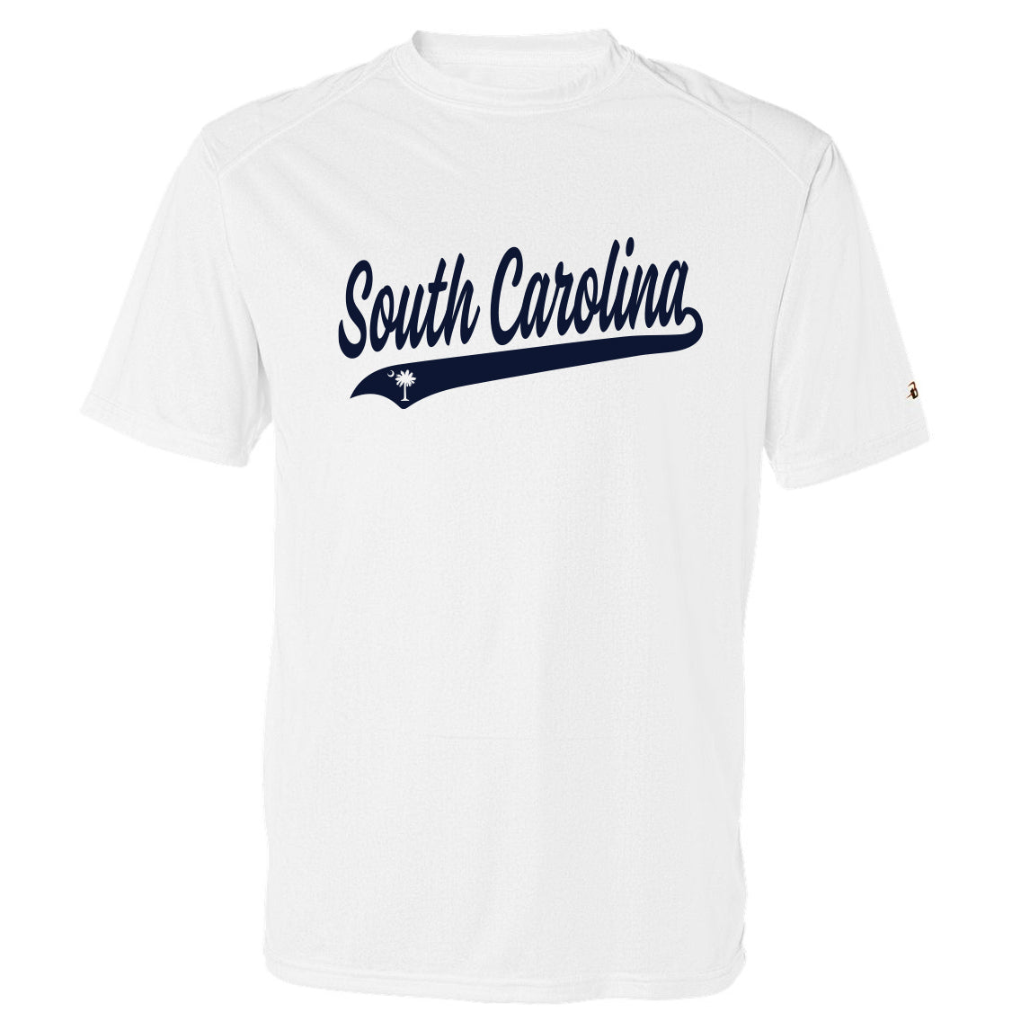 South Carolina Softball Men's Badger Dri-Fit Cursive - 2 Colors