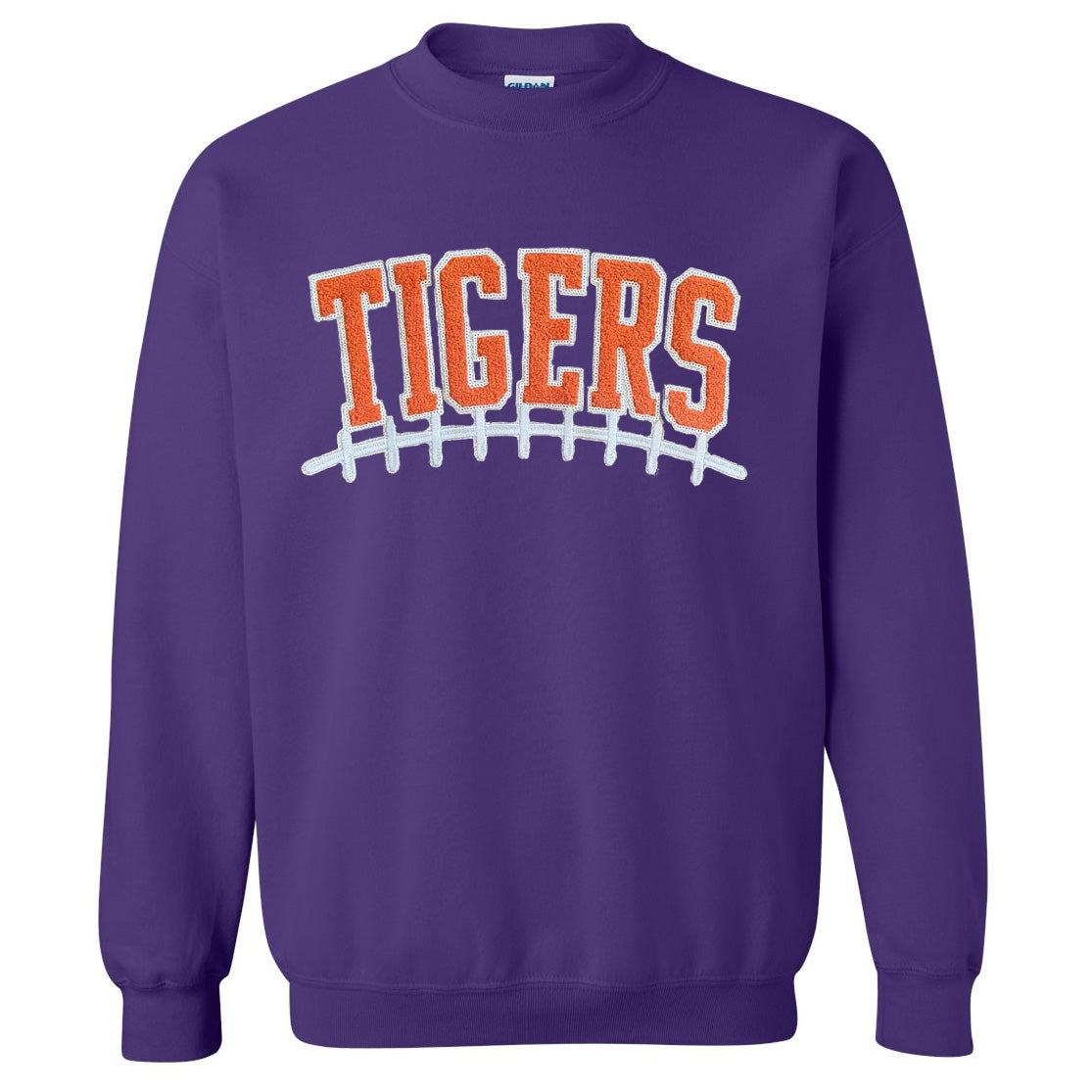Tigers Chenille Patch Sweatshirt - 2 Colors
