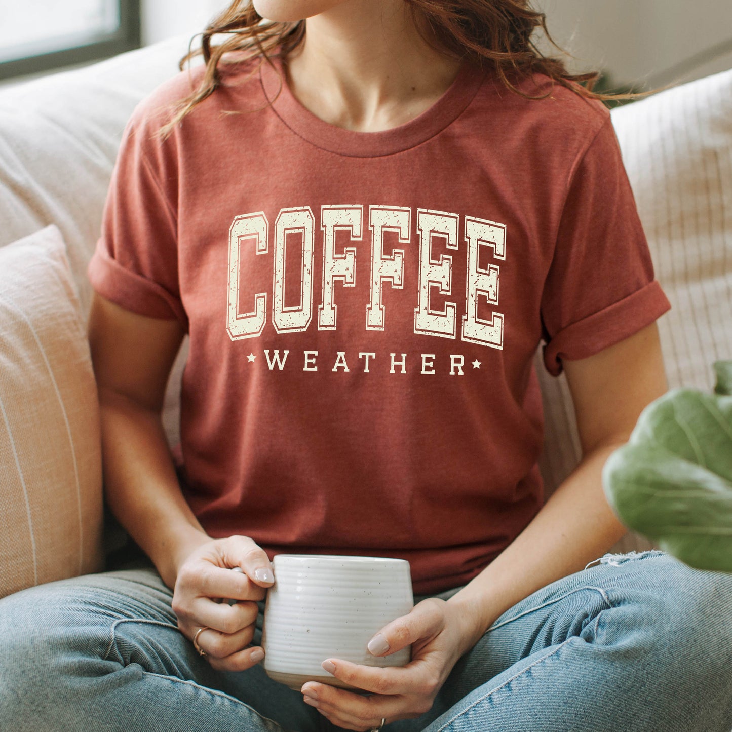 Coffee Weather Graphic T-Shirt