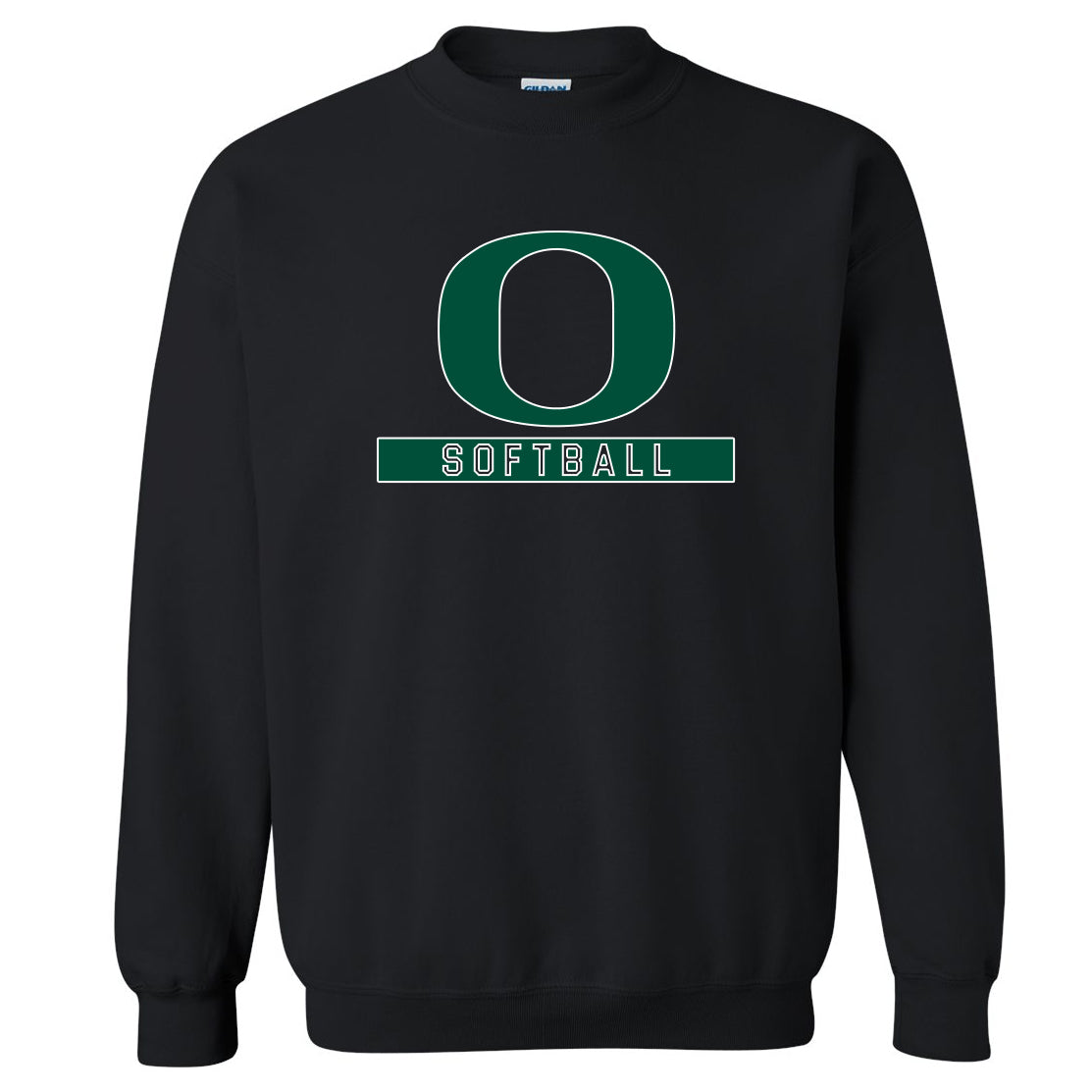 Ohana O Softball Unisex Gildan Crewneck Sweatshirt - 3 Colors