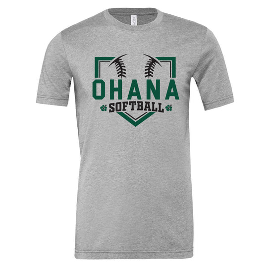 Ohana Softball Diamond Adult and Youth Unisex Bella Canvas - 3 Colors