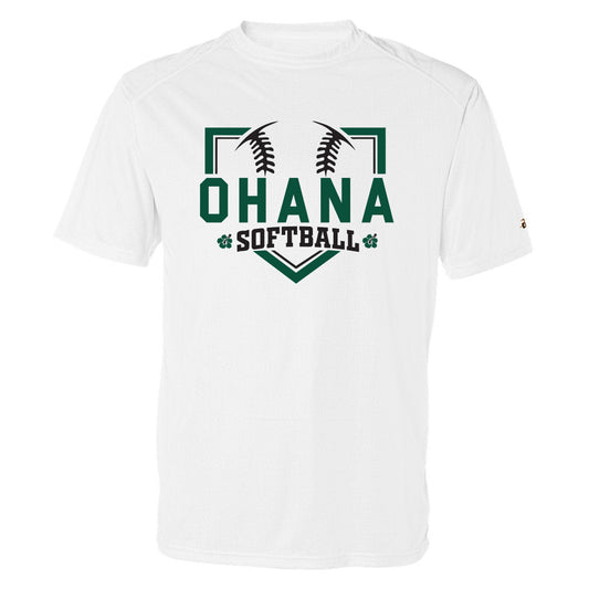 Ohana Softball Diamond Men's Badger Dri-Fit T-Shirt - 2 Colors