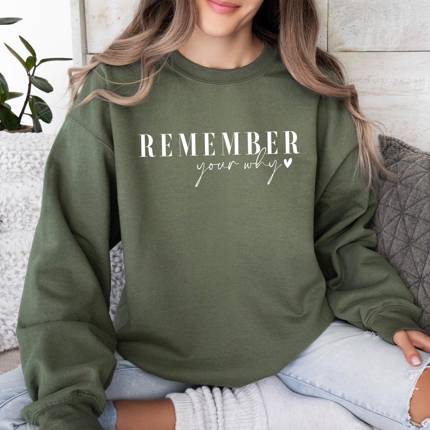 Remember Your Why Sweatshirt