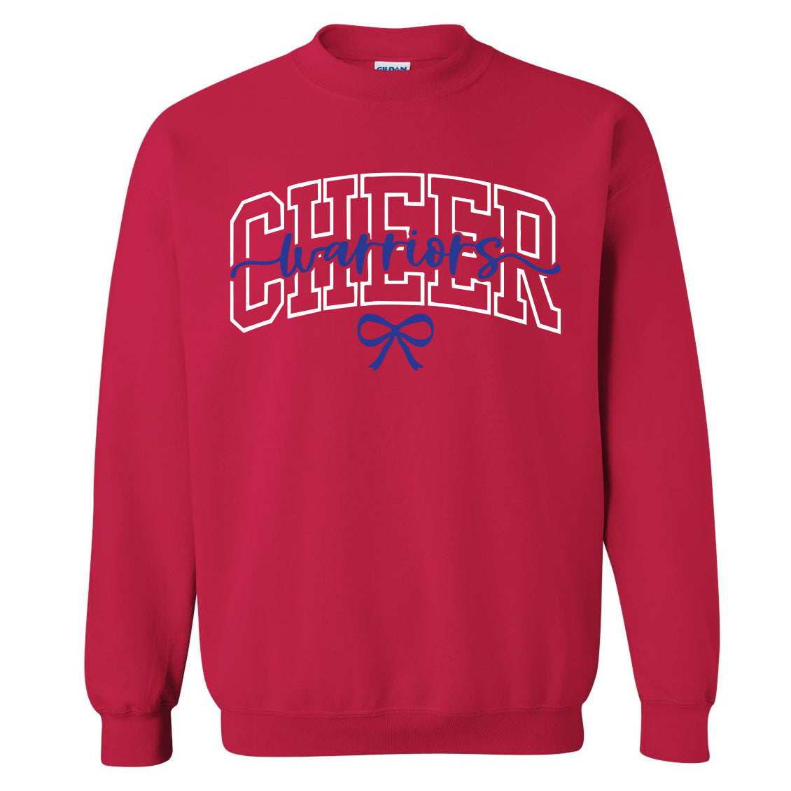 Riverside Cheer Bow Unisex Gildan Crewneck Sweatshirt - 2 Colors
