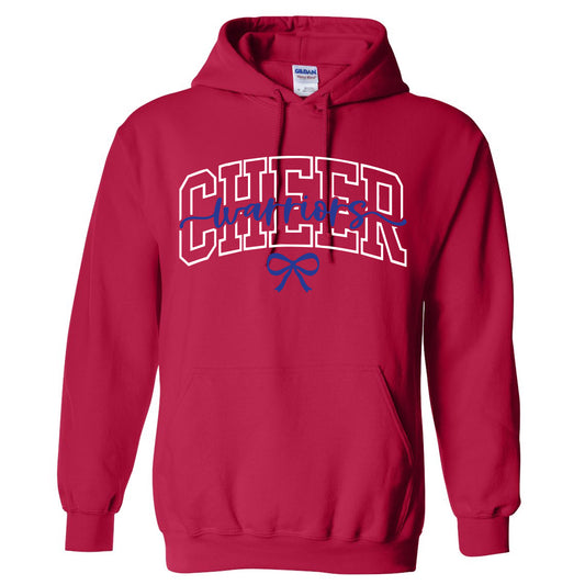 Riverside Cheer Bow Unisex Gildan Hooded Sweatshirt - 2 Colors