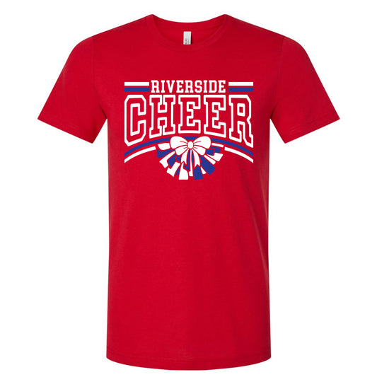 Riverside Cheer Poms Unisex Bella Canvas T-Shirt - 2 Colors