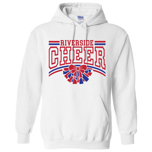 Riverside Cheer Poms Unisex Gildan Hooded Sweatshirt - 2 Colors