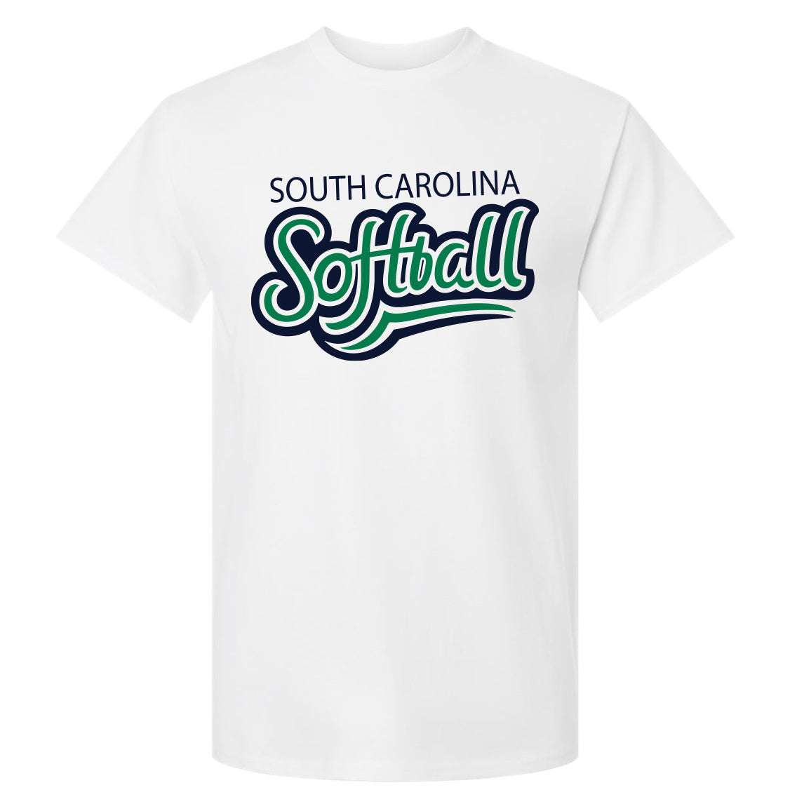 South Carolina Softball Adult and Youth Retro Unisex Gildan - 2 Colors