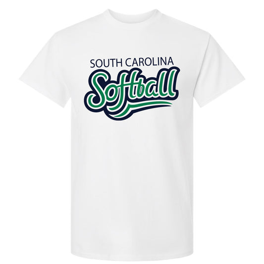 South Carolina Softball Adult and Youth Retro Unisex Gildan - 2 Colors