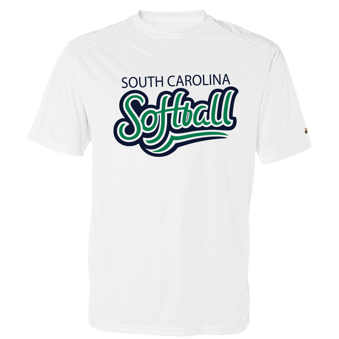 South Carolina Softball Men's Badger Dri-Fit Retro - 2 Colors