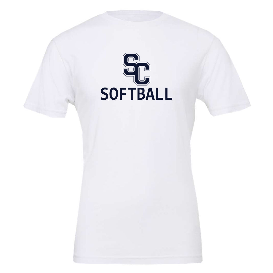 South Carolina Softball Adult and Youth Logo Unisex Bella Canvas - 2 Colors