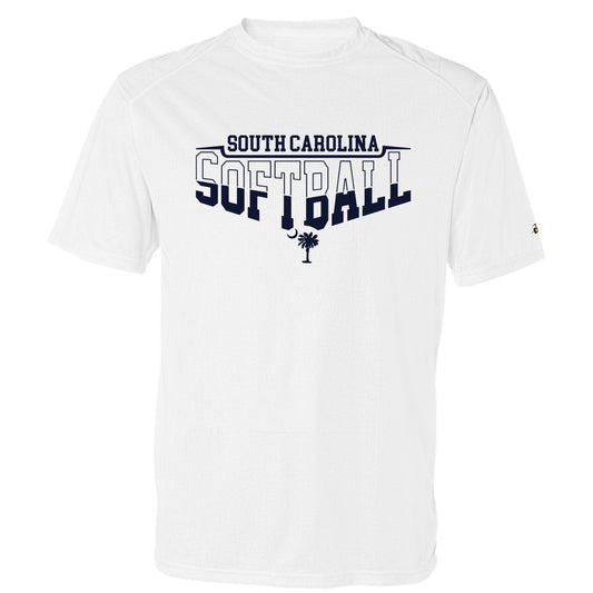 South Carolina Softball Men's Badger Dri-Fit Palmetto Tree - 2 Colors