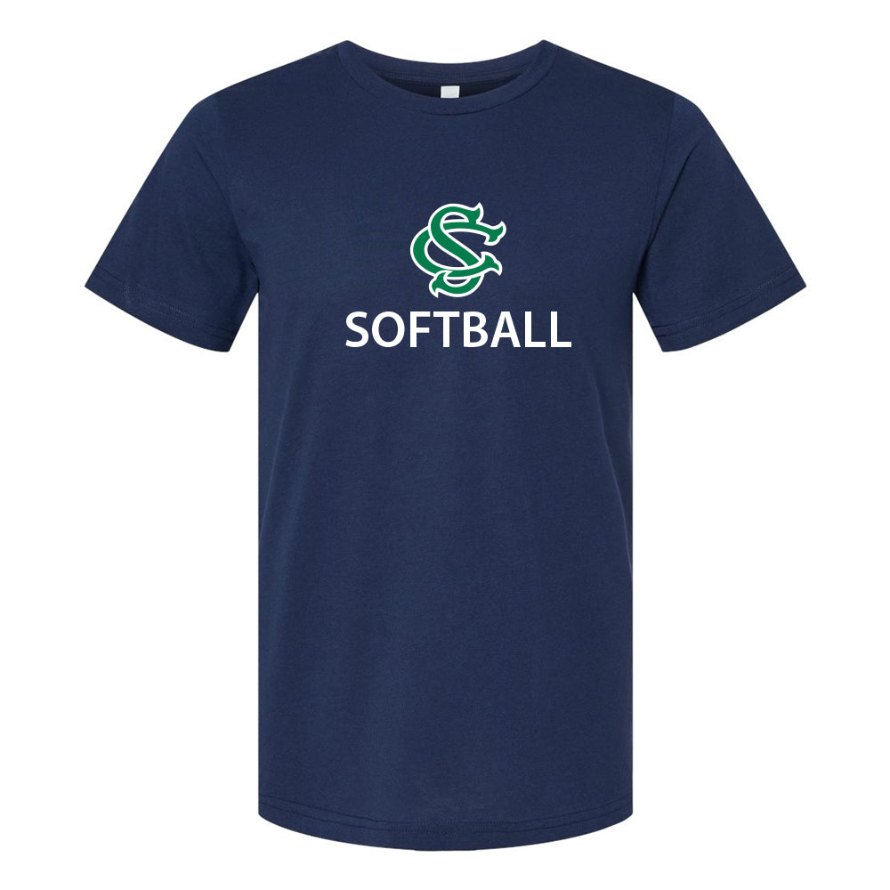 SC Softball Logo Adult and Youth Retro Unisex Bella Canvas - 2 Colors