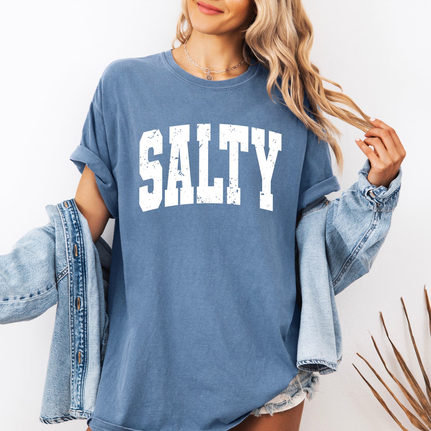Salty Graphic Tee – Summer Beach Vibes Unisex T-Shirt