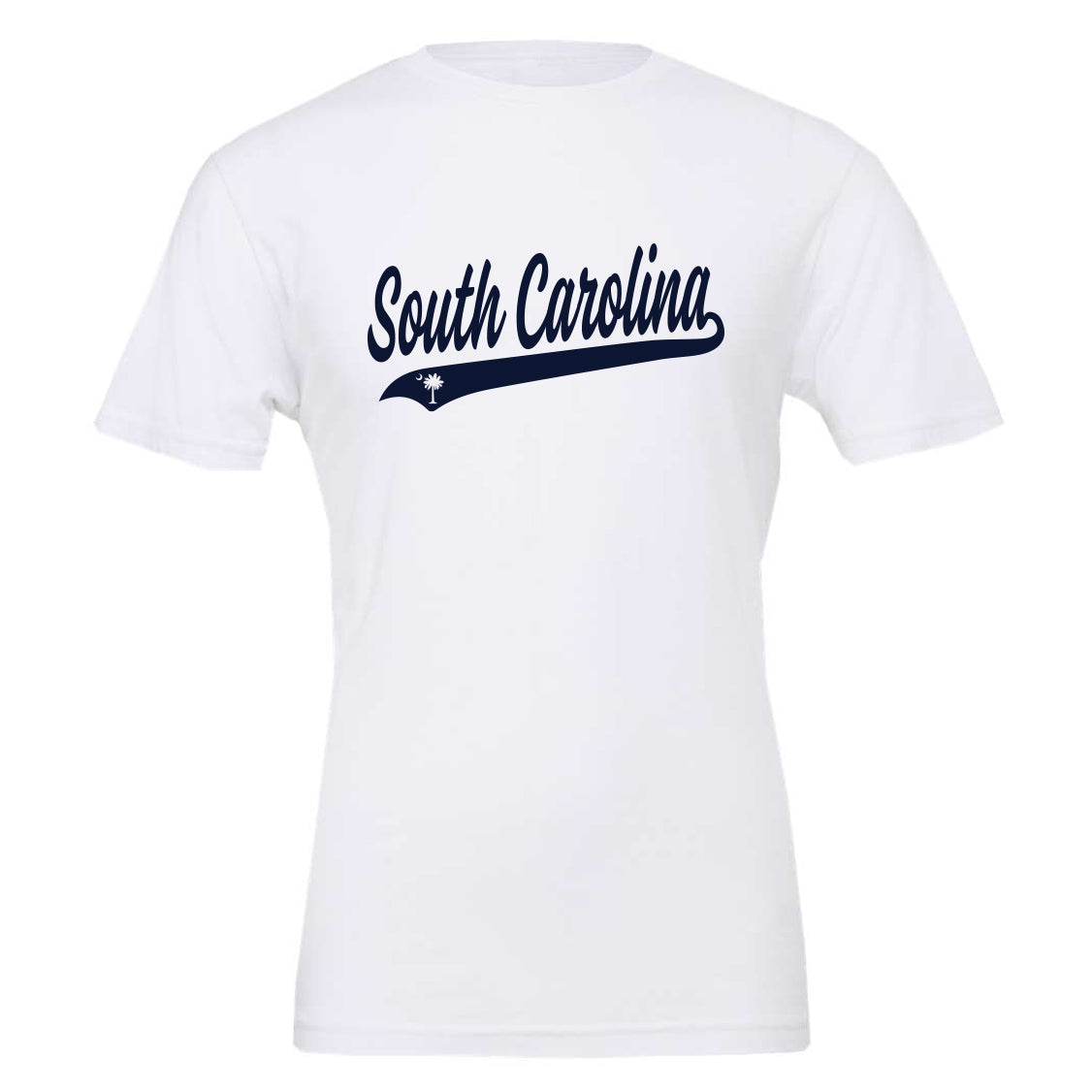 South Carolina Softball Adult and Youth Cursive Unisex Bella Canvas - 2 Colors