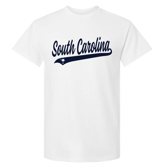 South Carolina Softball Adult and Youth Cursive Unisex Gildan - 3 Colors