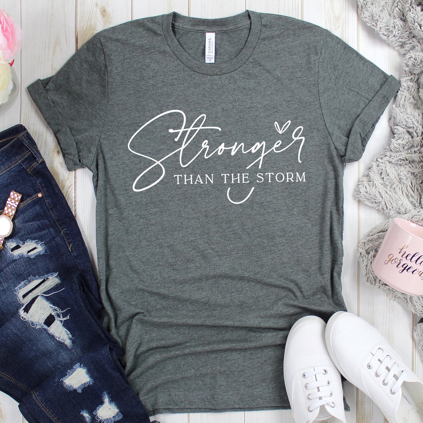 Stronger Than The Storm Graphic T-shirt