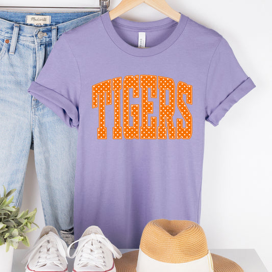 Tigers Polka Dot Short Sleeve T-Shirt