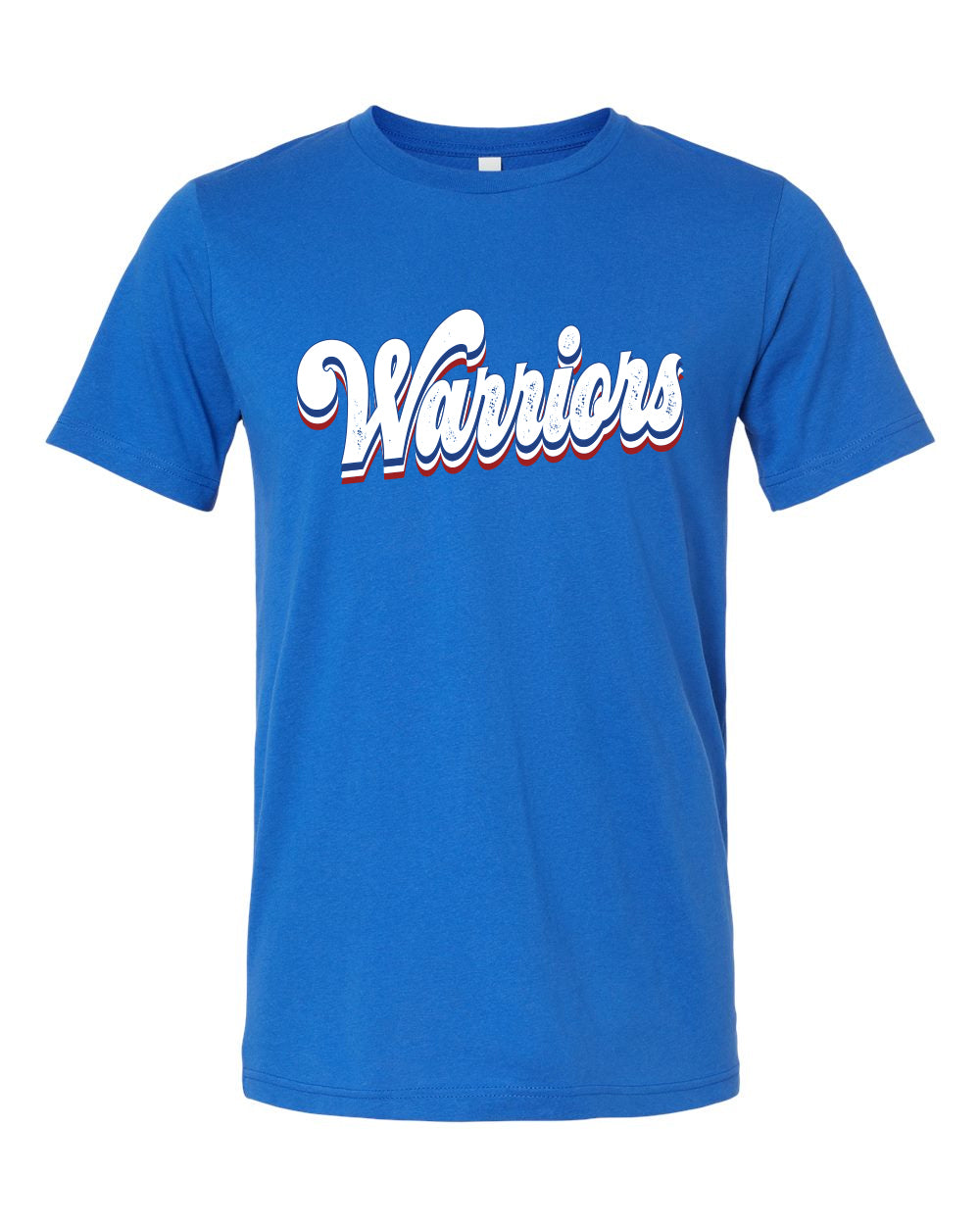 Warriors Cursive Unisex Bella Canvas T-Shirt - 3 Colors